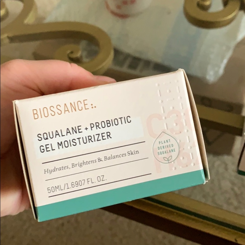 Biossance gel moisturizer